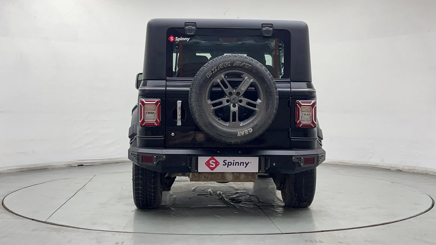 Used 2021 mahindra Thar LX Hard Top Petrol MT 4WD Petrol Manual exterior BACK VIEW