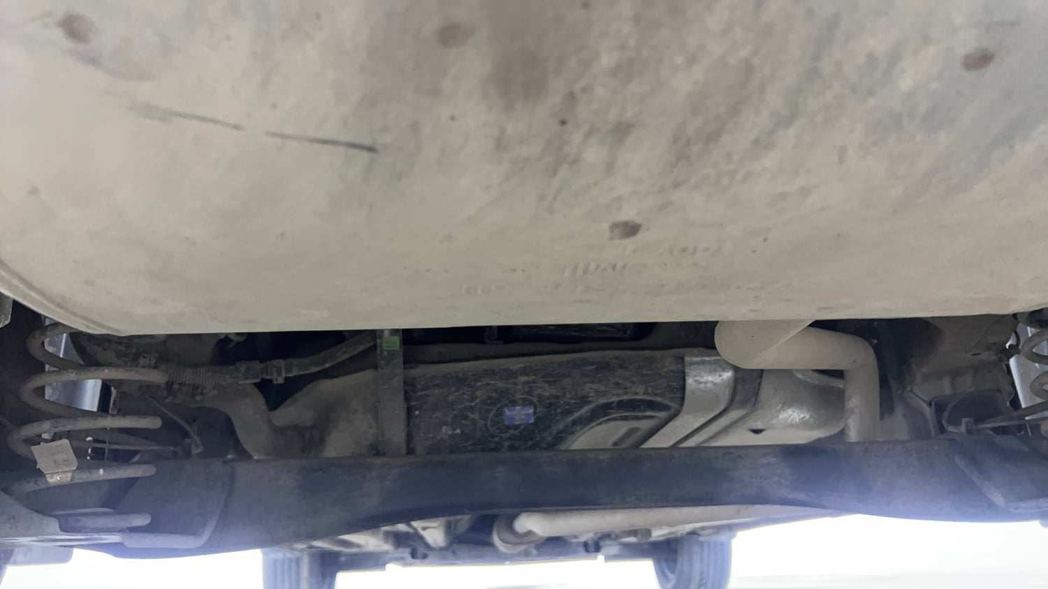 Used 2024 Hyundai Creta 1.5 MPi Petrol MT E Petrol Manual extra REAR UNDERBODY VIEW (TAKEN FROM REAR)