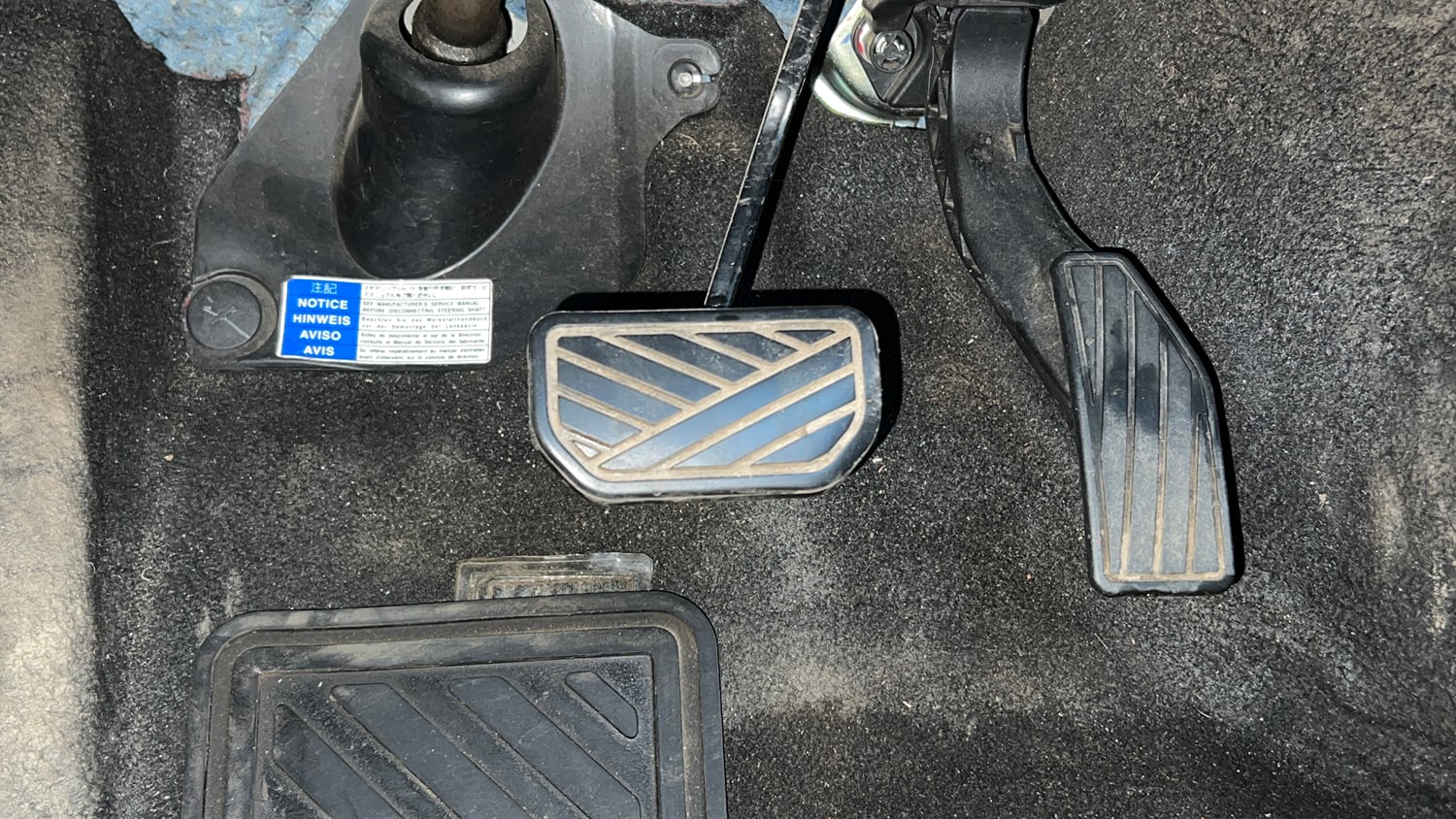 Used 2018 Maruti Suzuki Ignis Delta 1.2 AMT Petrol Automatic interior PEDALS VIEW