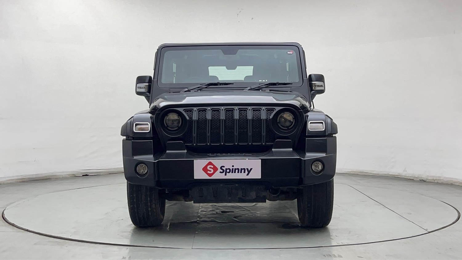Used 2021 mahindra Thar LX Hard Top Petrol MT 4WD Petrol Manual exterior FRONT VIEW