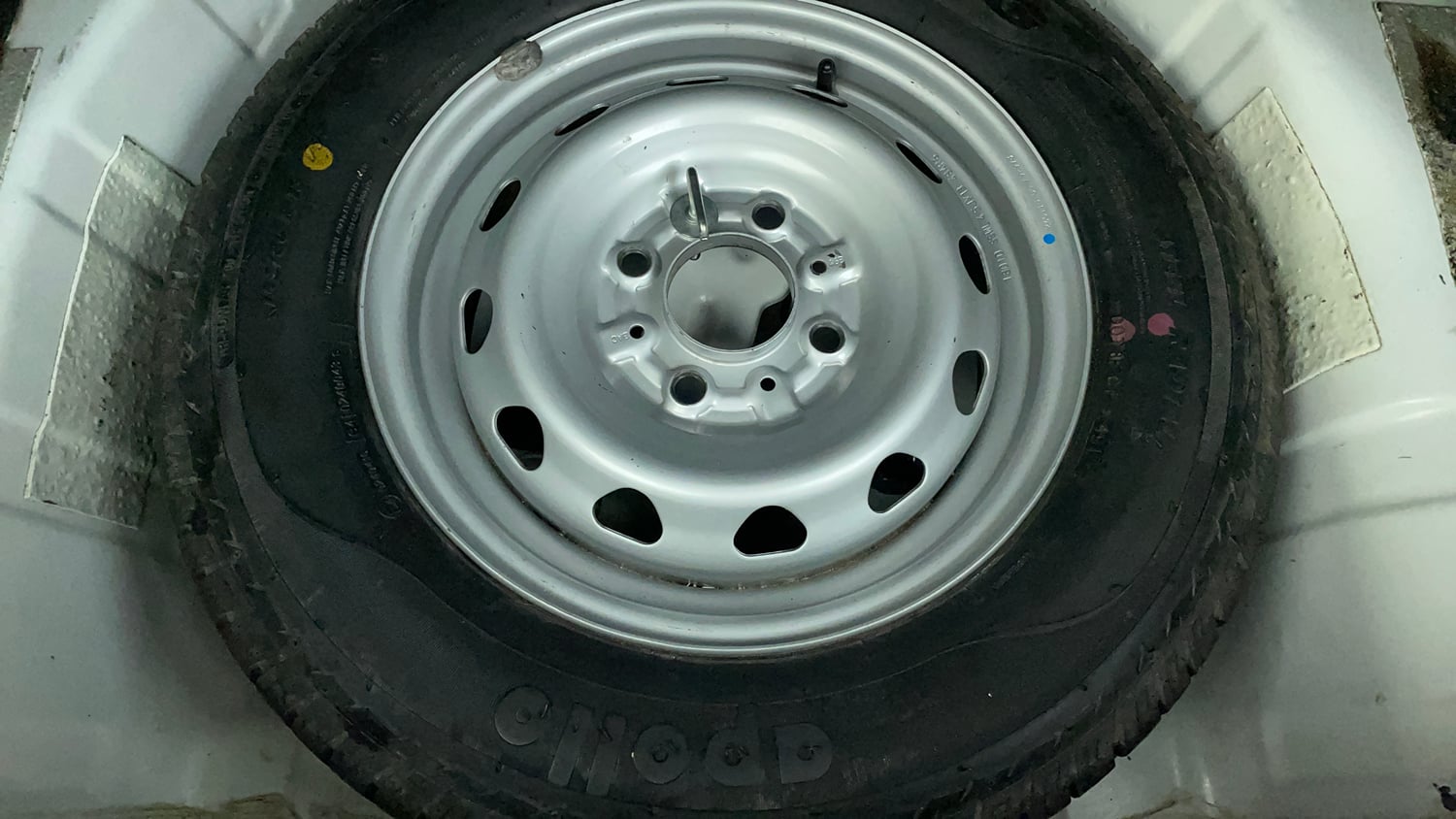Used 2018 Tata Tiago Revotron XZ Petrol Manual tyres SPARE TYRE VIEW