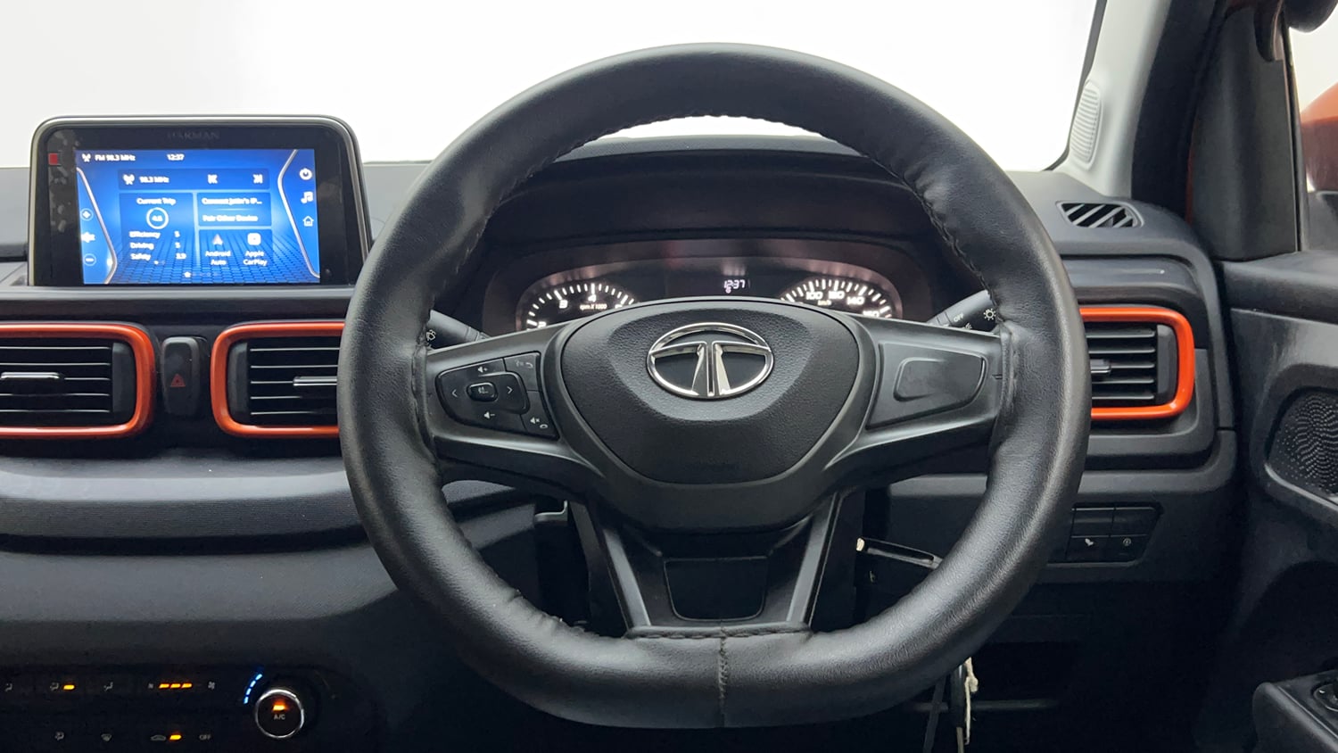 Used 2022 Tata Punch Adventure MT Petrol Manual interior STEERING VIEW