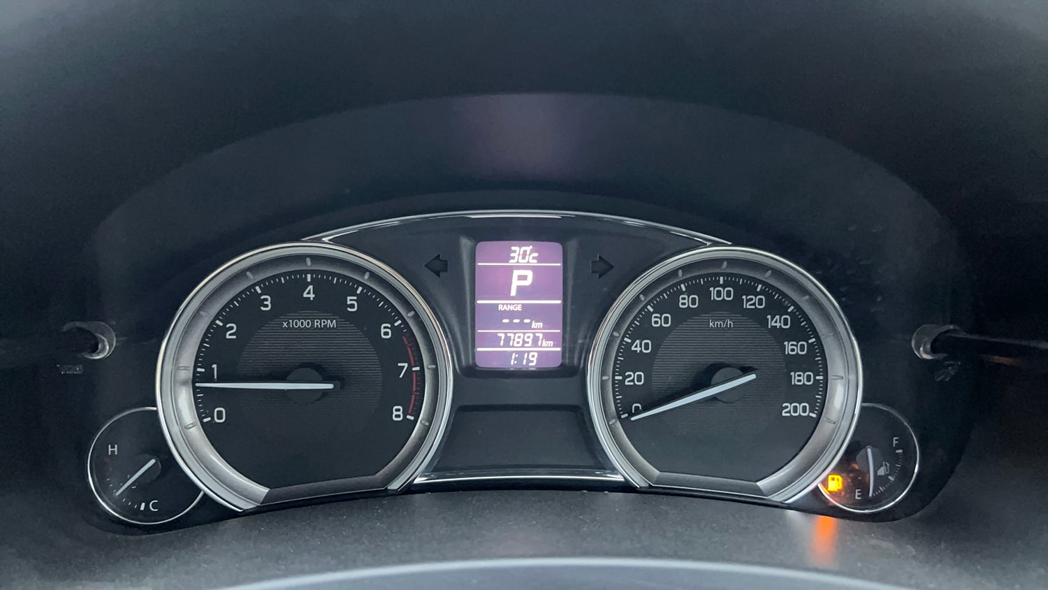 Used 2016 Maruti Suzuki Ciaz ZXI+ AT Petrol Automatic interior CLUSTERMETER VIEW