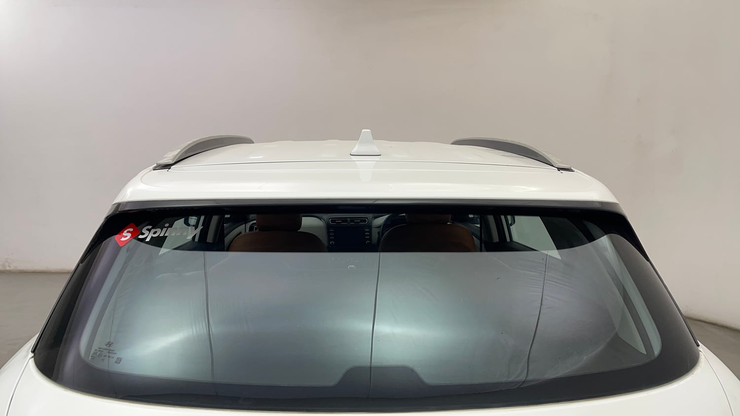 Used 2022 Hyundai Creta EX 1.5 Petrol Petrol Manual exterior BACK WINDSHIELD VIEW