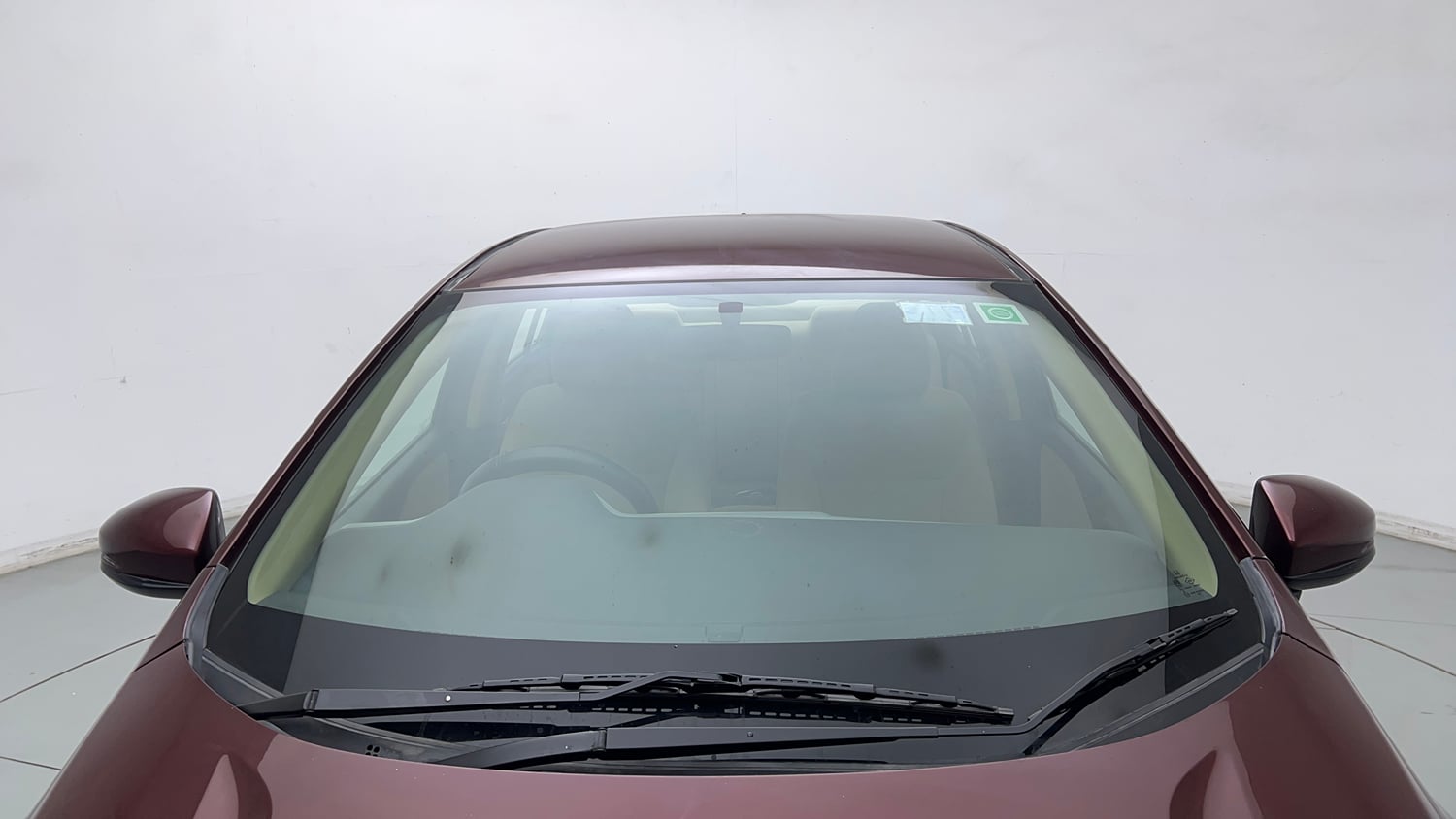 Used 2018 Honda City V CVT Petrol Petrol Automatic exterior FRONT WINDSHIELD VIEW