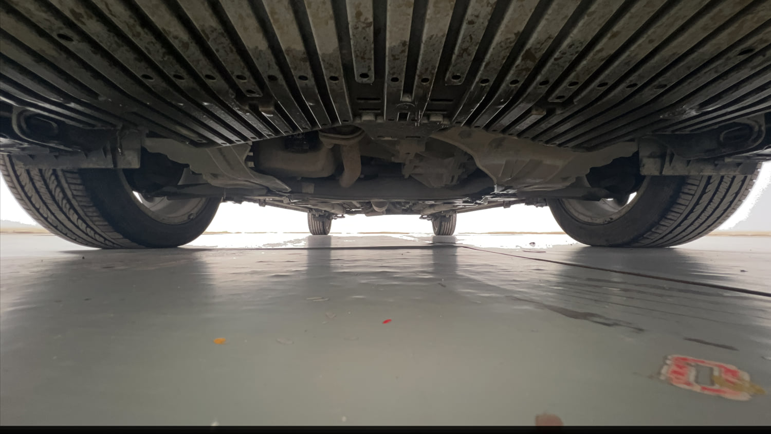 Used 2022 Maruti Suzuki Ciaz Alpha 1.5 Petrol Manual extra FRONT LEFT UNDERBODY VIEW