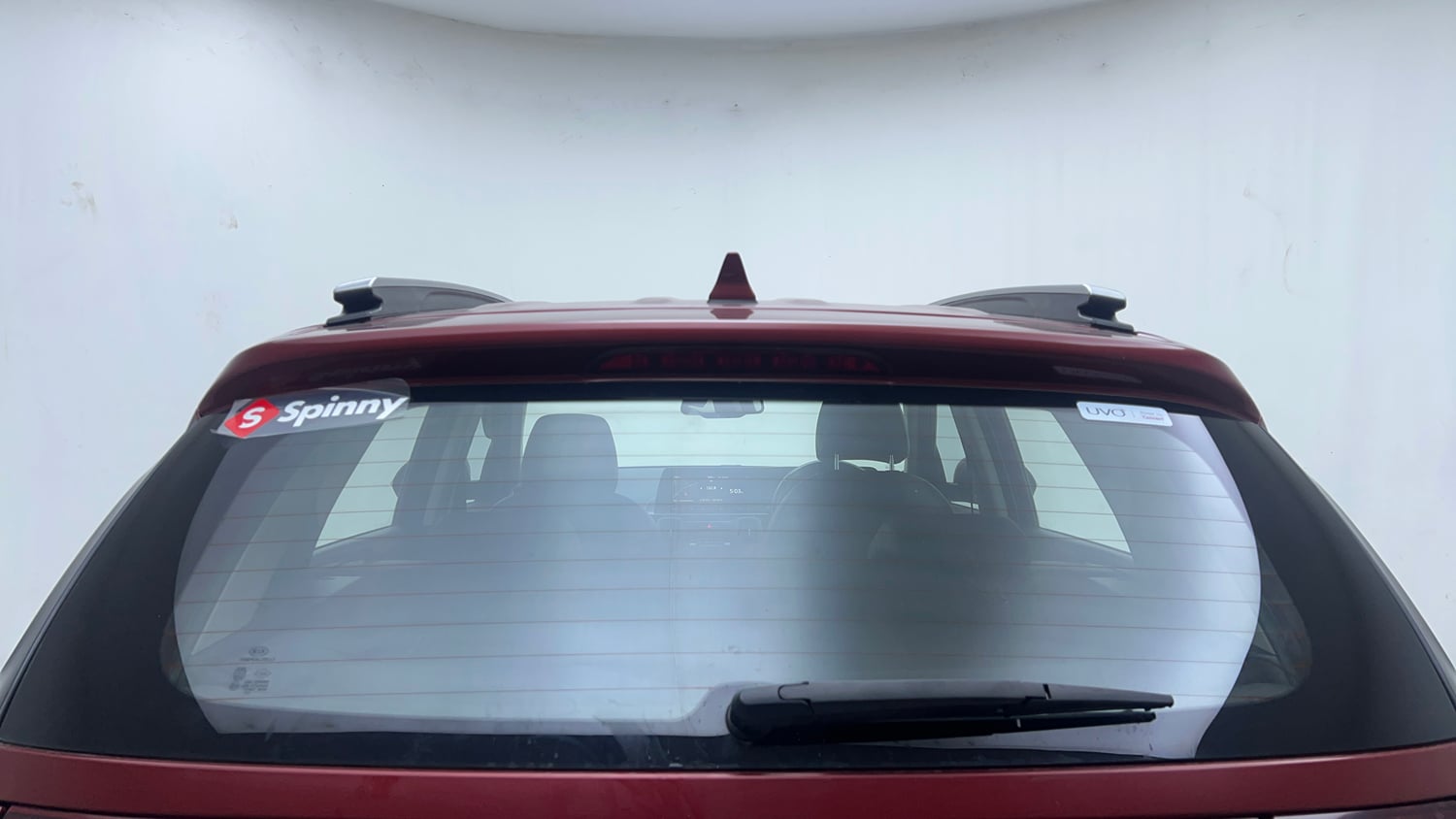 Used 2020 Kia Sonet GTX Plus 1.5 AT Diesel Automatic exterior BACK WINDSHIELD VIEW