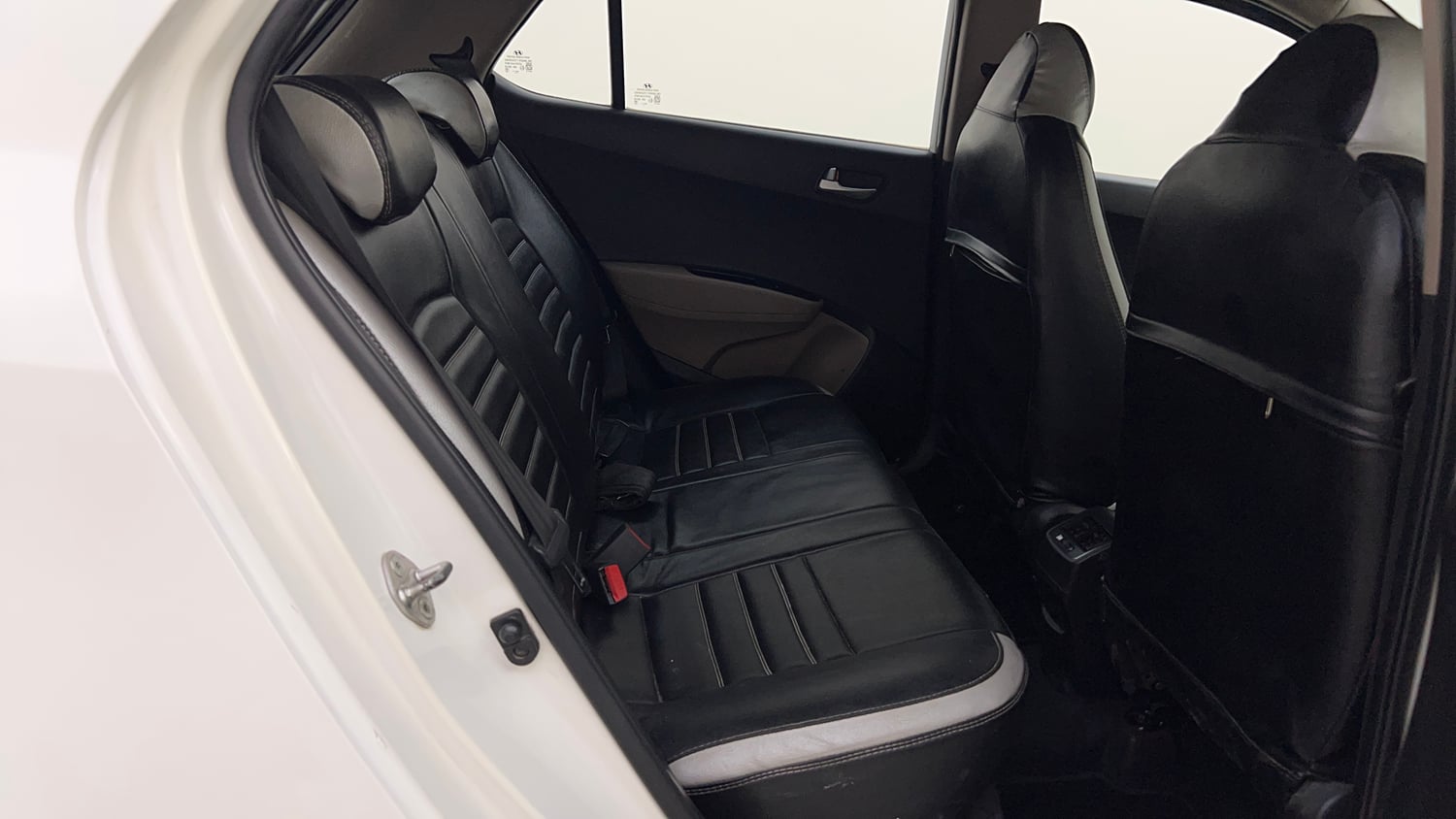 Used 2013 Hyundai Grand i10 Asta AT 1.2 Kappa VTVT Petrol Automatic interior RIGHT SIDE REAR DOOR CABIN VIEW