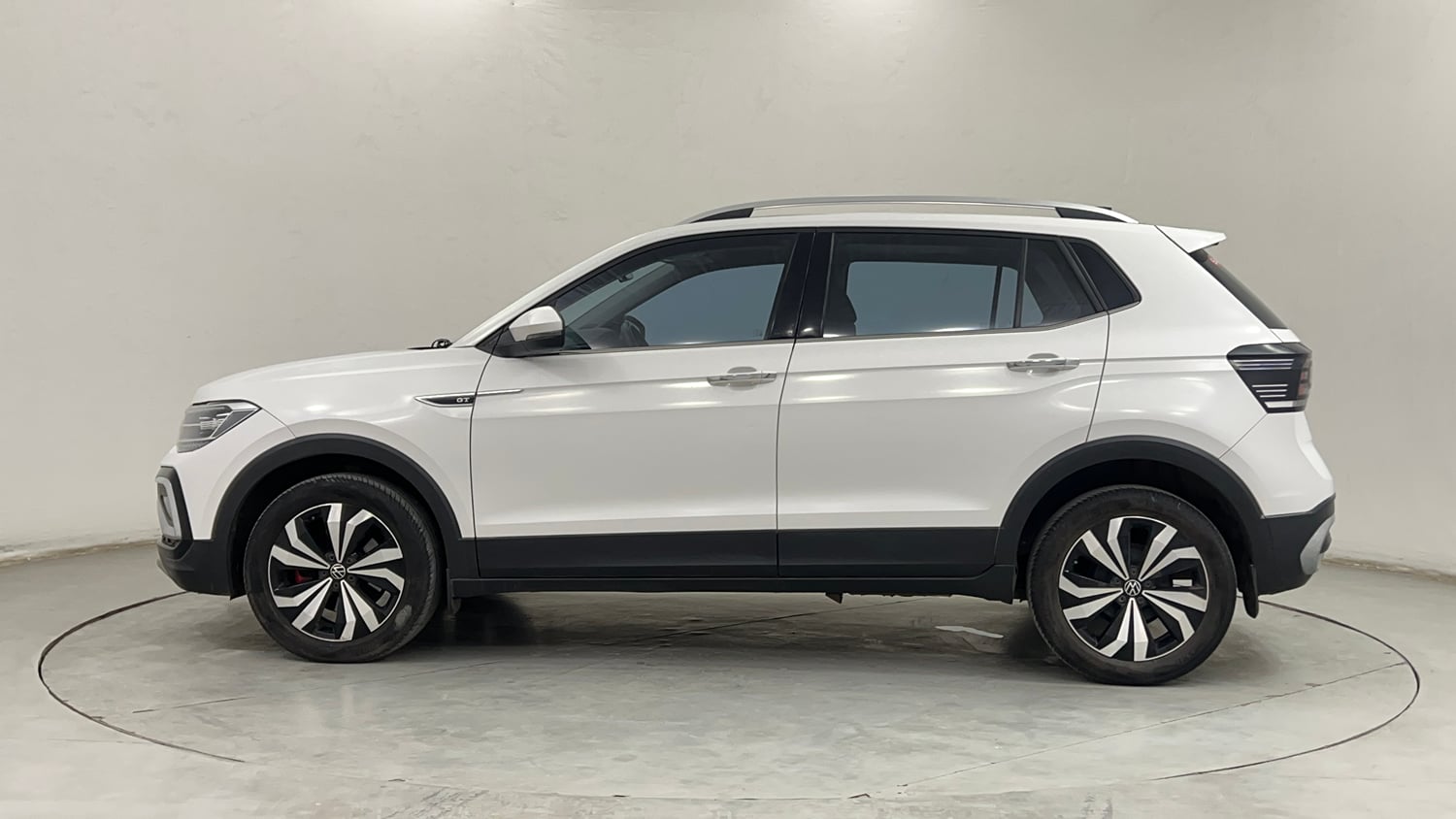 Used 2023 Volkswagen Taigun GT Plus 1.5 TSI DSG Petrol Automatic exterior LEFT SIDE VIEW