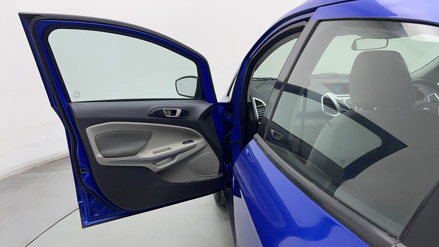 Used 2014 Ford EcoSport Titanium 1.5 Ti-VCT AT Petrol Automatic interior LEFT FRONT DOOR OPEN VIEW