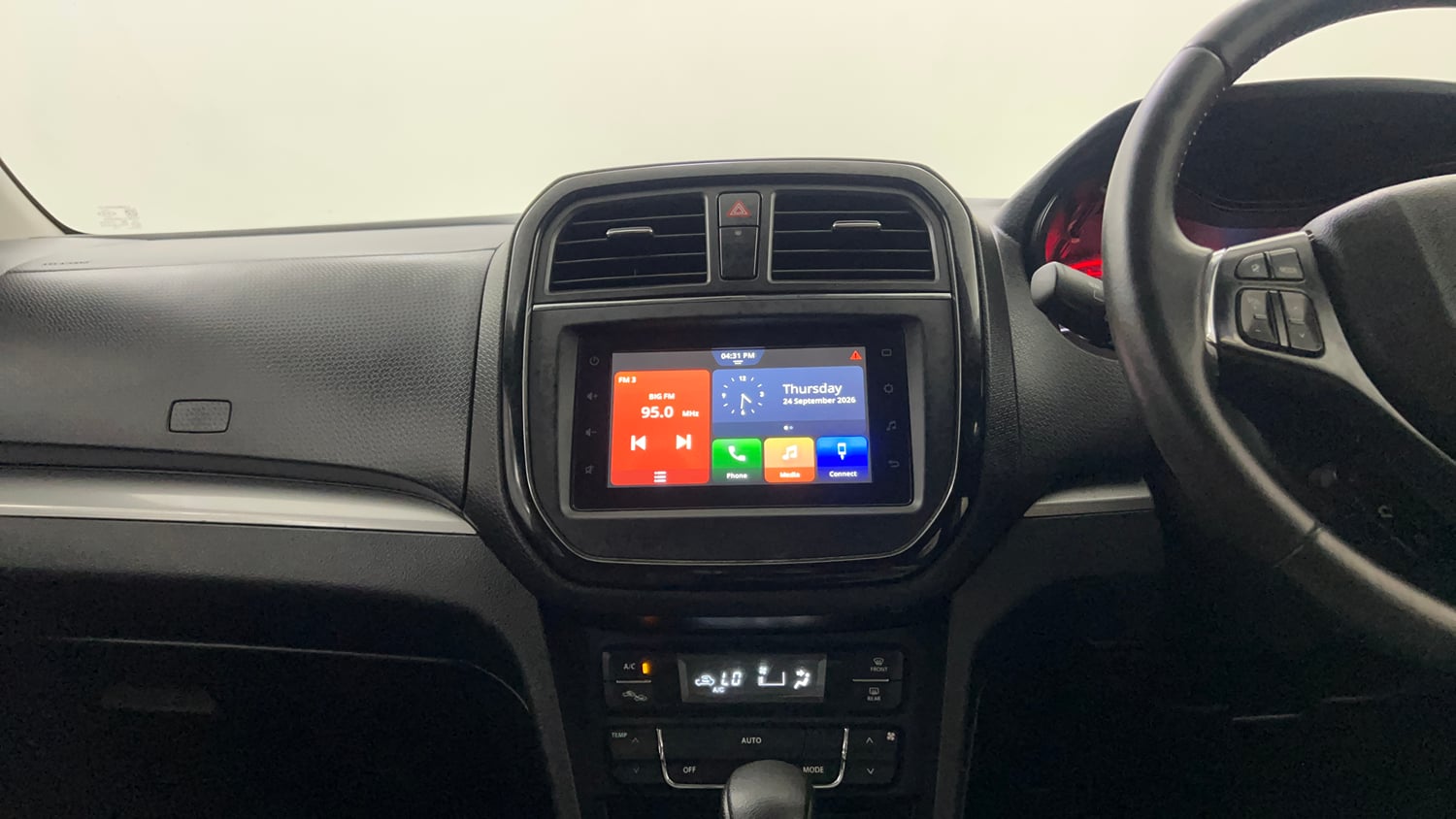 Used 2022 Toyota Urban Cruiser Premium Grade AT Petrol Automatic interior MUSIC SYSTEM & AC CONTROL VIEW