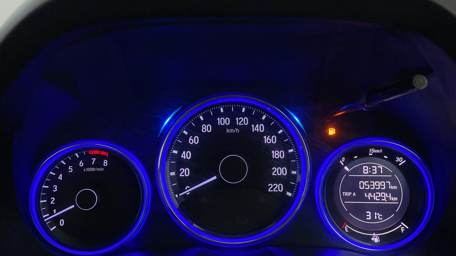 Used 2016 Honda City VX (O) MT Petrol Manual interior CLUSTERMETER VIEW