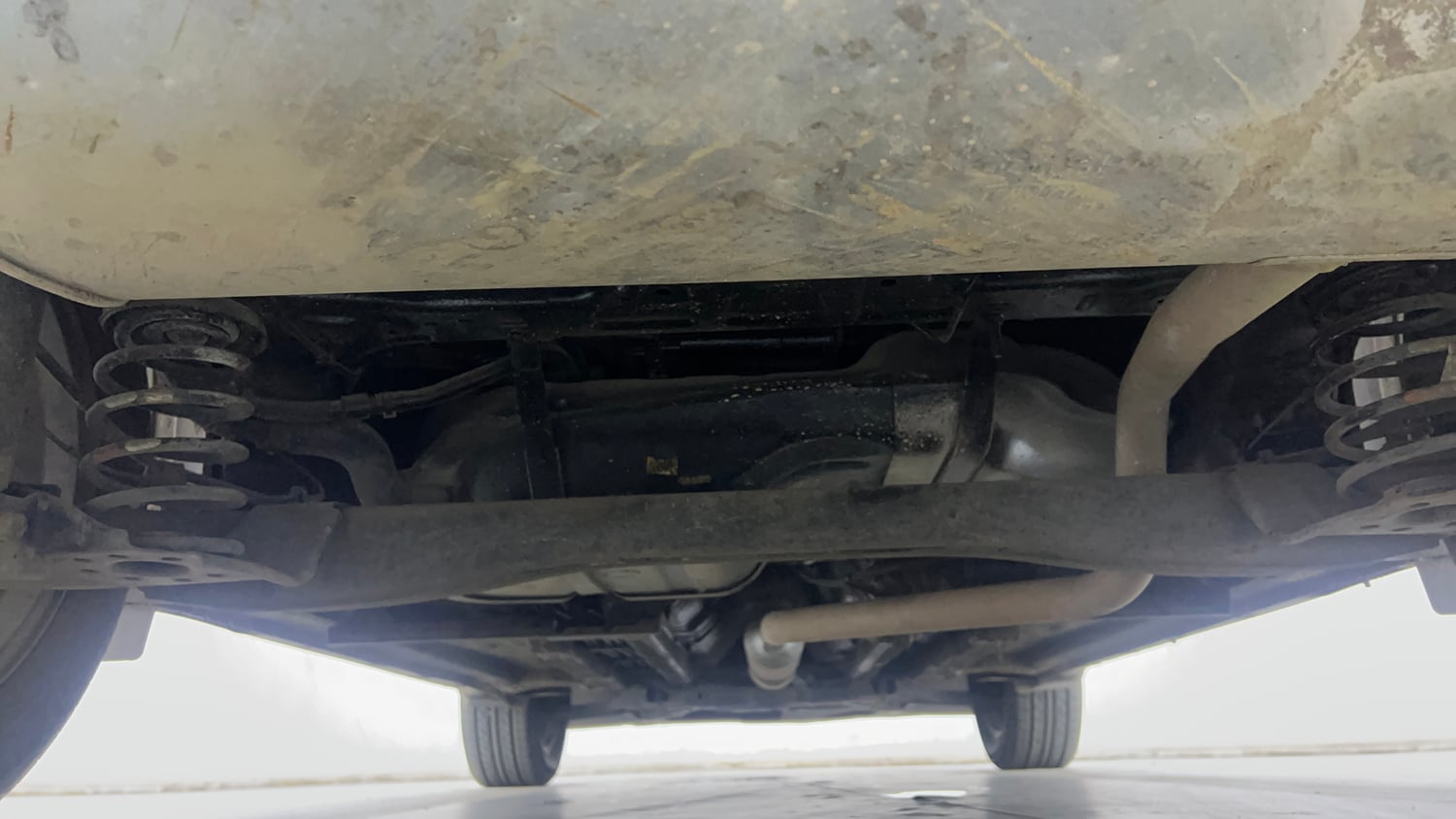 Used 2020 Kia Seltos GTX Plus 1.4 Petrol Manual extra REAR UNDERBODY VIEW (TAKEN FROM REAR)