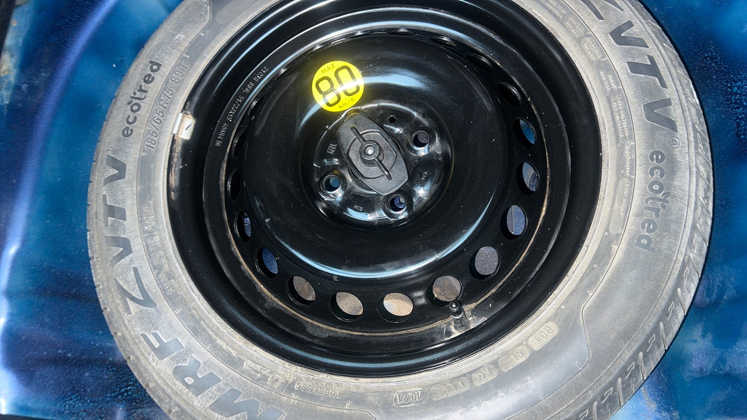 Used 2021 Maruti Suzuki Baleno Zeta Petrol Manual tyres SPARE TYRE VIEW
