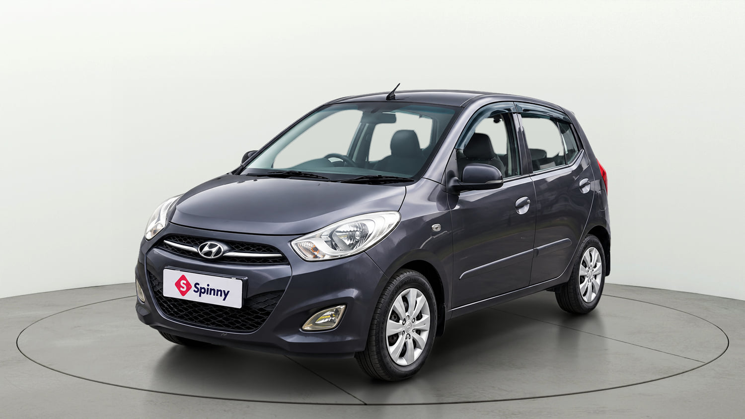 Used 2012 Hyundai i10 Sportz 1.2 Kappa2 Petrol Manual exterior LEFT FRONT CORNER VIEW