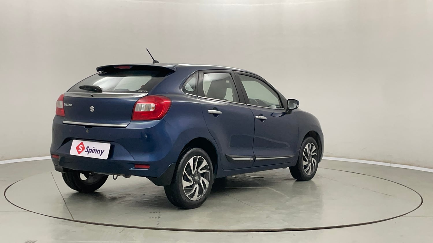 Used 2021 Maruti Suzuki Baleno Zeta Petrol Manual exterior RIGHT REAR CORNER VIEW