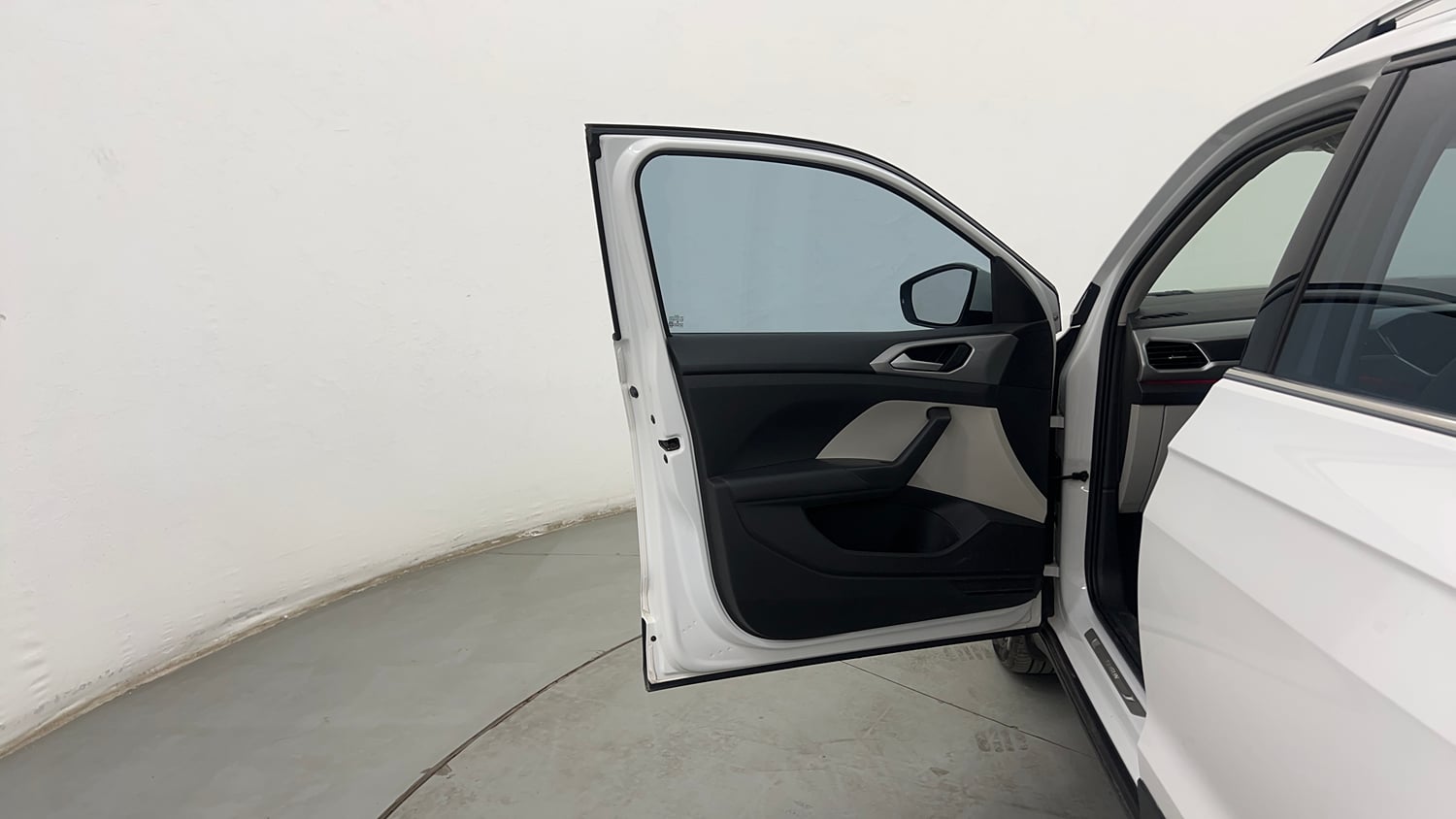 Used 2023 Volkswagen Taigun GT Plus 1.5 TSI DSG Petrol Automatic interior LEFT FRONT DOOR OPEN VIEW