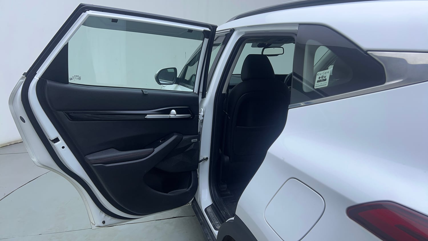 Used 2022 Kia Seltos GTX Plus 1.5 Diesel AT Diesel Automatic interior LEFT REAR DOOR OPEN VIEW
