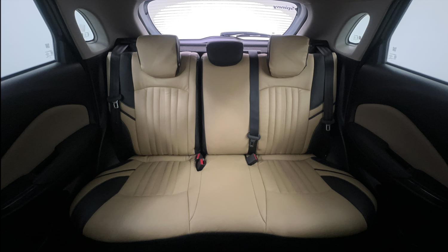 Used 2023 Toyota Glanza V AMT Petrol Automatic interior REAR SEAT CONDITION VIEW