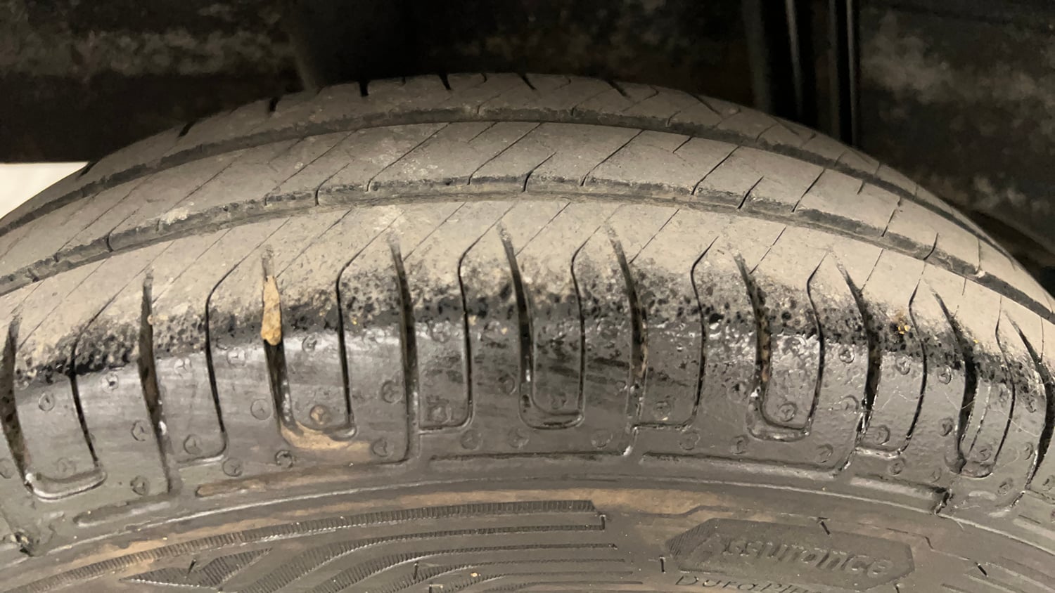 Used 2019 Datsun Redi-GO S 1.0 Petrol Manual tyres RIGHT REAR TYRE TREAD VIEW