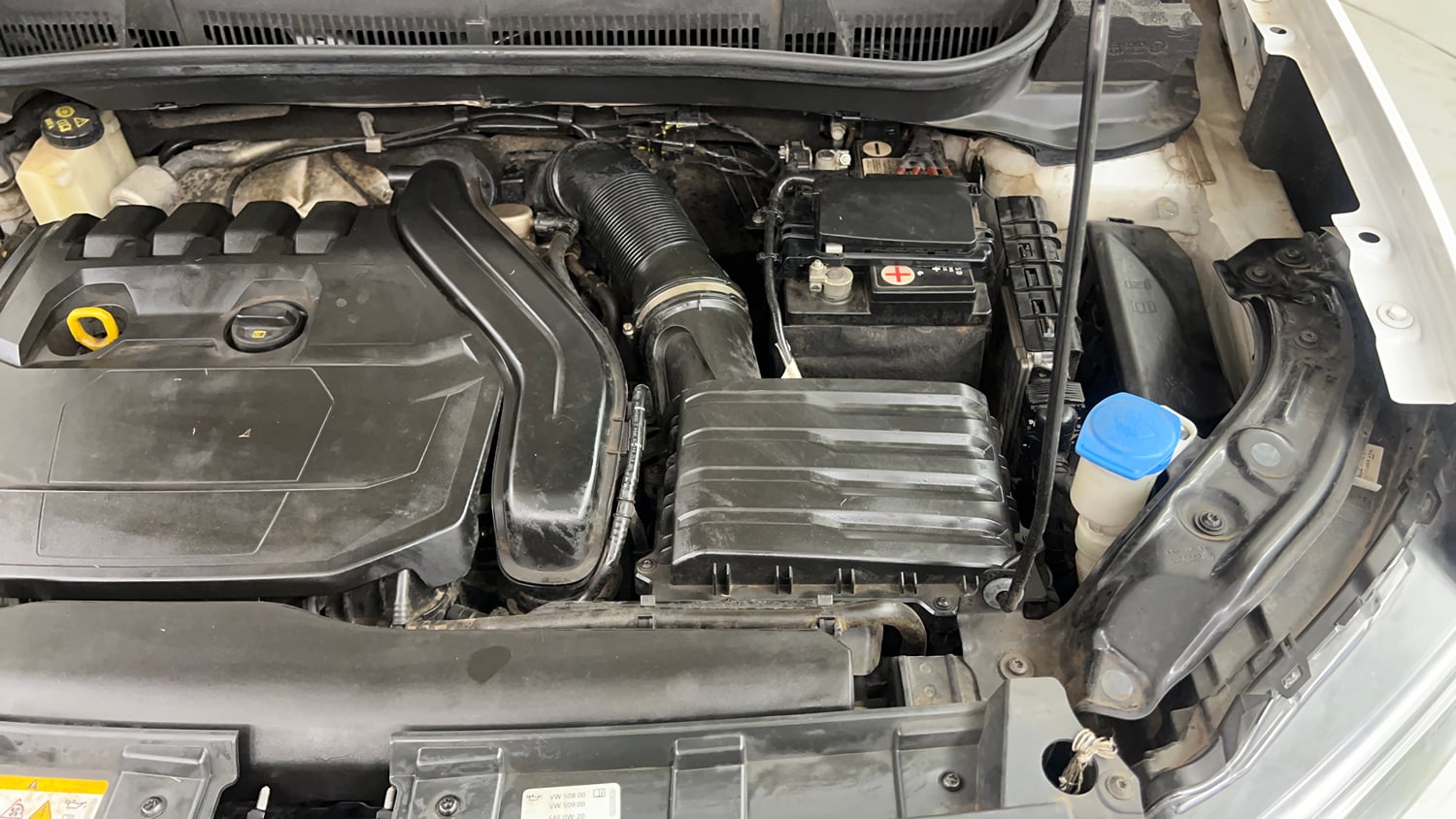 Used 2023 Volkswagen Taigun GT Plus 1.5 TSI DSG Petrol Automatic engine ENGINE LEFT SIDE VIEW