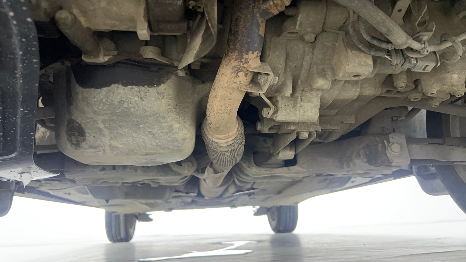 Used 2016 Volkswagen Polo Highline1.2L (P) Petrol Manual extra FRONT LEFT UNDERBODY VIEW