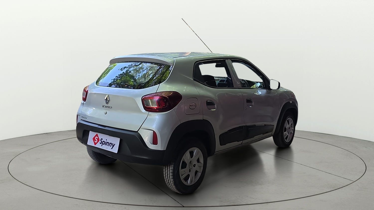 Used 2022 Renault Kwid RXL (O) 0.8 Petrol Manual exterior RIGHT REAR CORNER VIEW