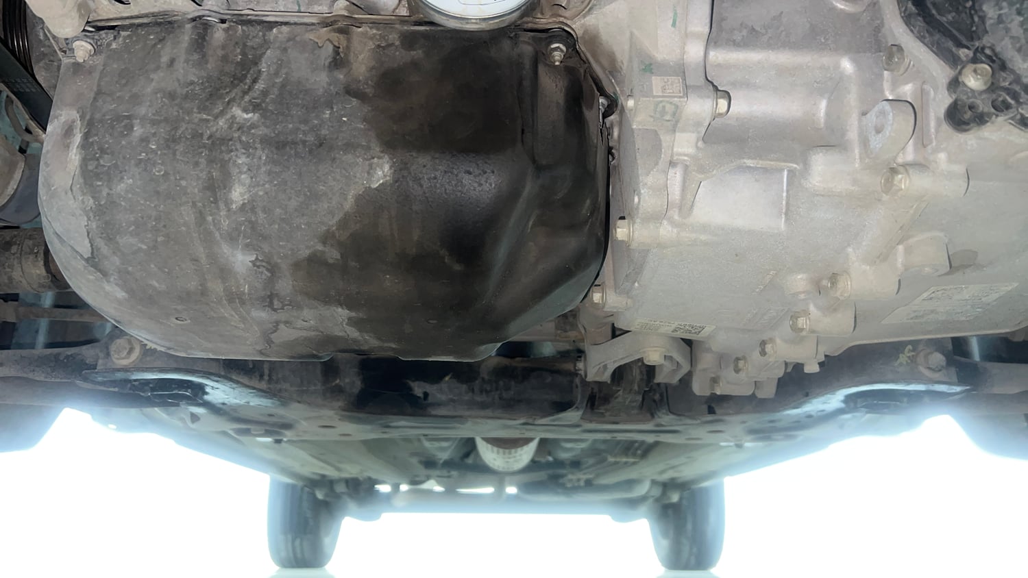 Used 2021 Ford EcoSport Titanium Plus 1.5L Ti-VCT AT Petrol Automatic extra FRONT LEFT UNDERBODY VIEW
