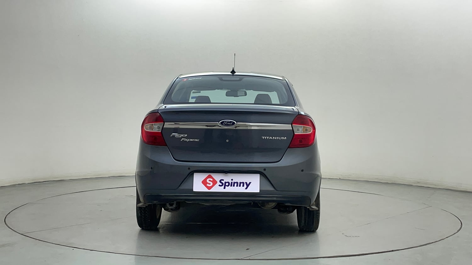 Used 2017 Ford Figo Aspire Titanium 1.2 Ti-VCT Petrol Manual exterior BACK VIEW