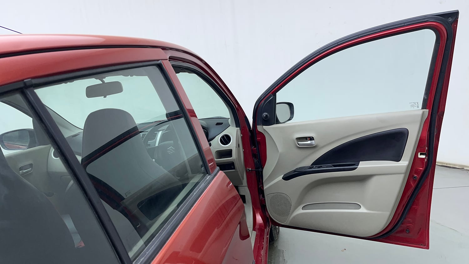 Used 2014 Maruti Suzuki Celerio VXi Petrol Manual interior RIGHT FRONT DOOR OPEN VIEW