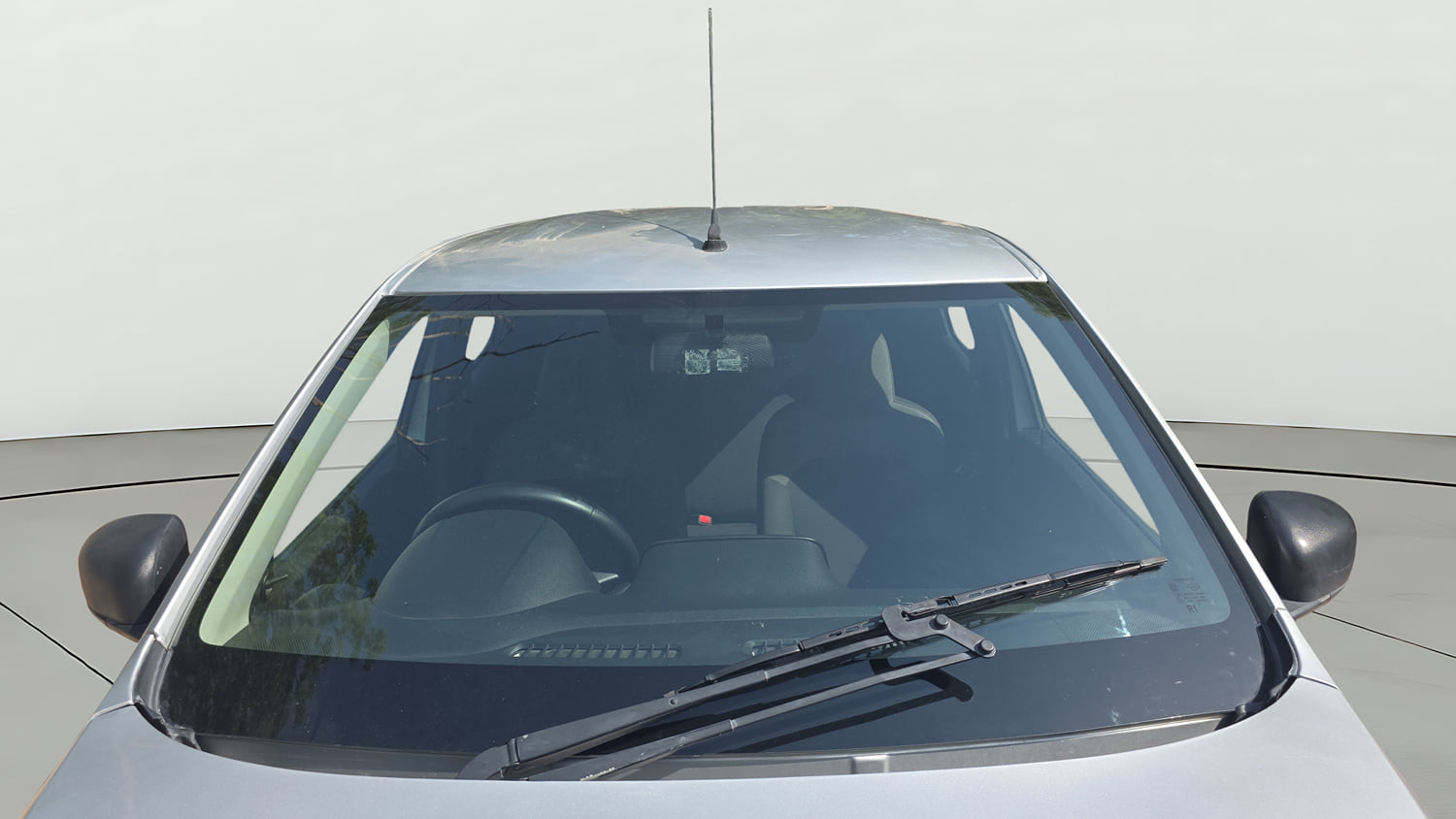 Used 2022 Renault Kwid RXL (O) 0.8 Petrol Manual exterior FRONT WINDSHIELD VIEW
