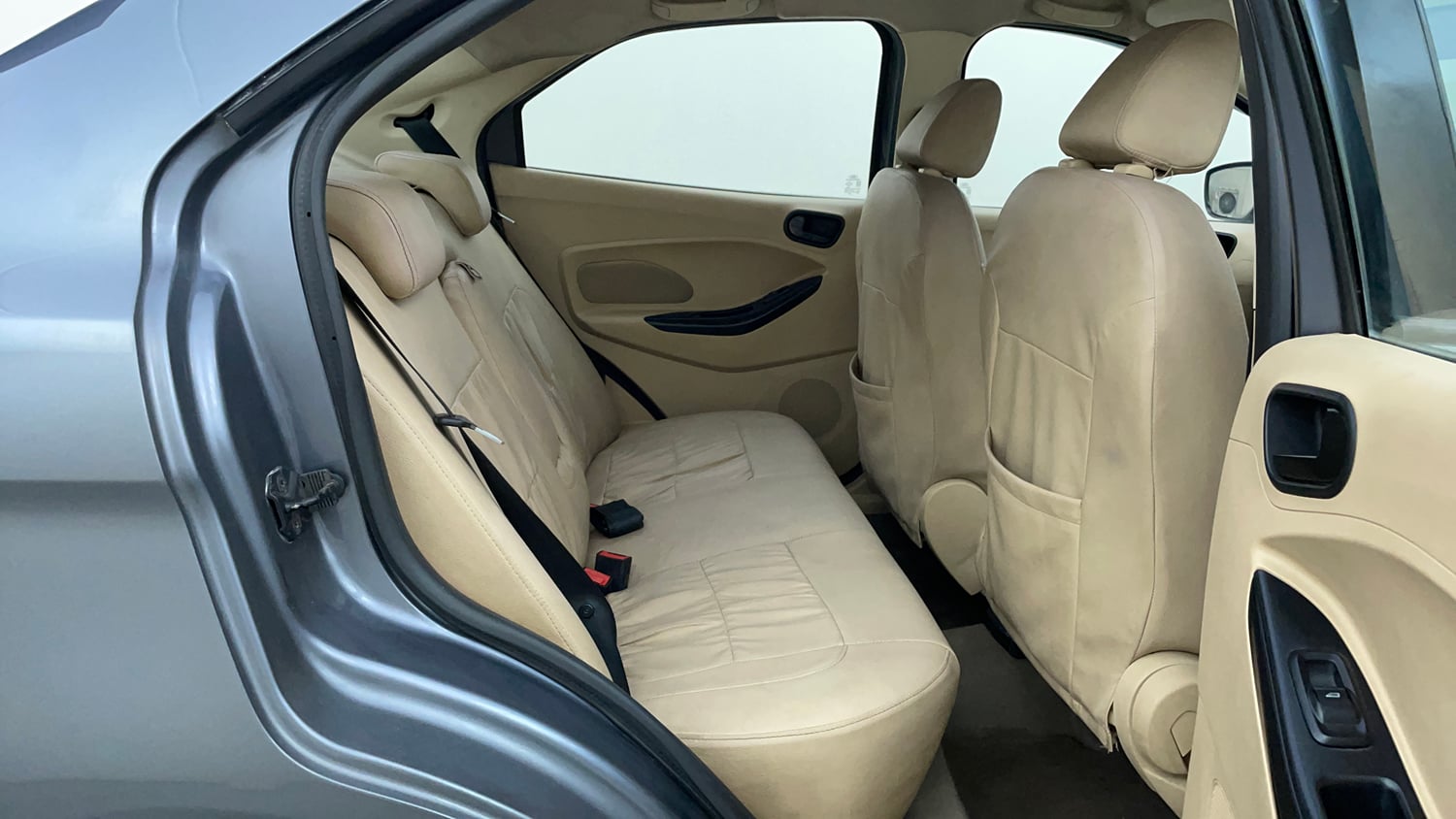 Used 2017 Ford Figo Aspire Titanium 1.2 Ti-VCT Petrol Manual interior RIGHT SIDE REAR DOOR CABIN VIEW