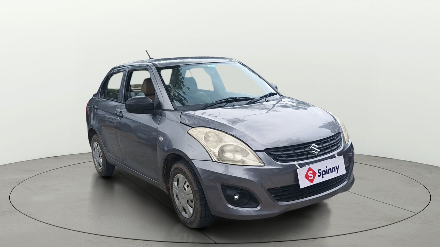 Used 2013 Maruti Suzuki Swift Dzire LXI Petrol Manual exterior RIGHT FRONT CORNER VIEW