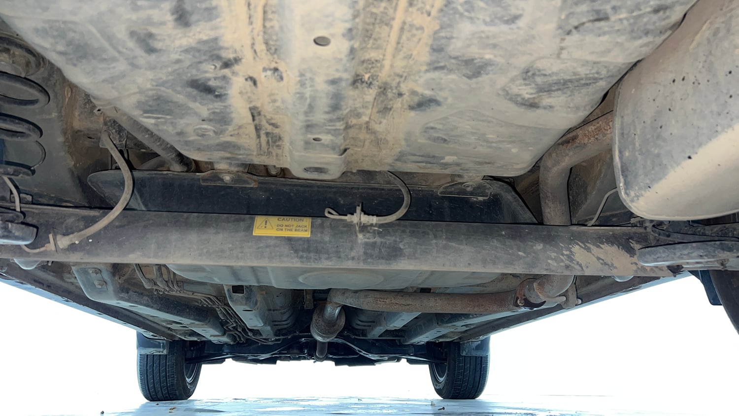 Used 2021 Tata Nexon XZA Plus Petrol Automatic extra REAR UNDERBODY VIEW (TAKEN FROM REAR)