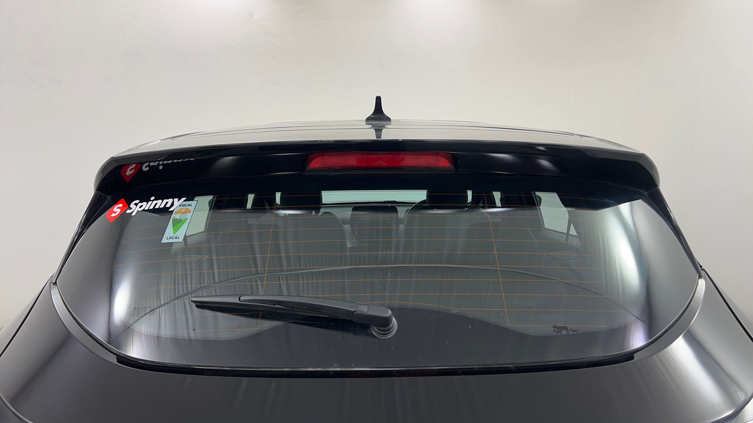 Used 2022 Tata Harrier XZ Plus Dark Edition Diesel Manual exterior BACK WINDSHIELD VIEW