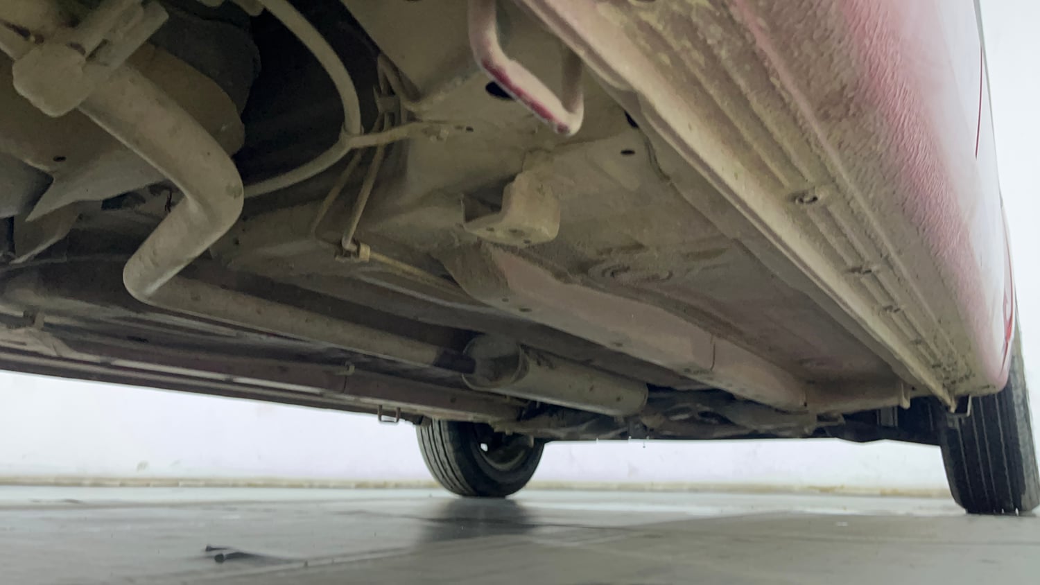 Used 2014 Maruti Suzuki Celerio VXi Petrol Manual extra REAR RIGHT UNDERBODY VIEW