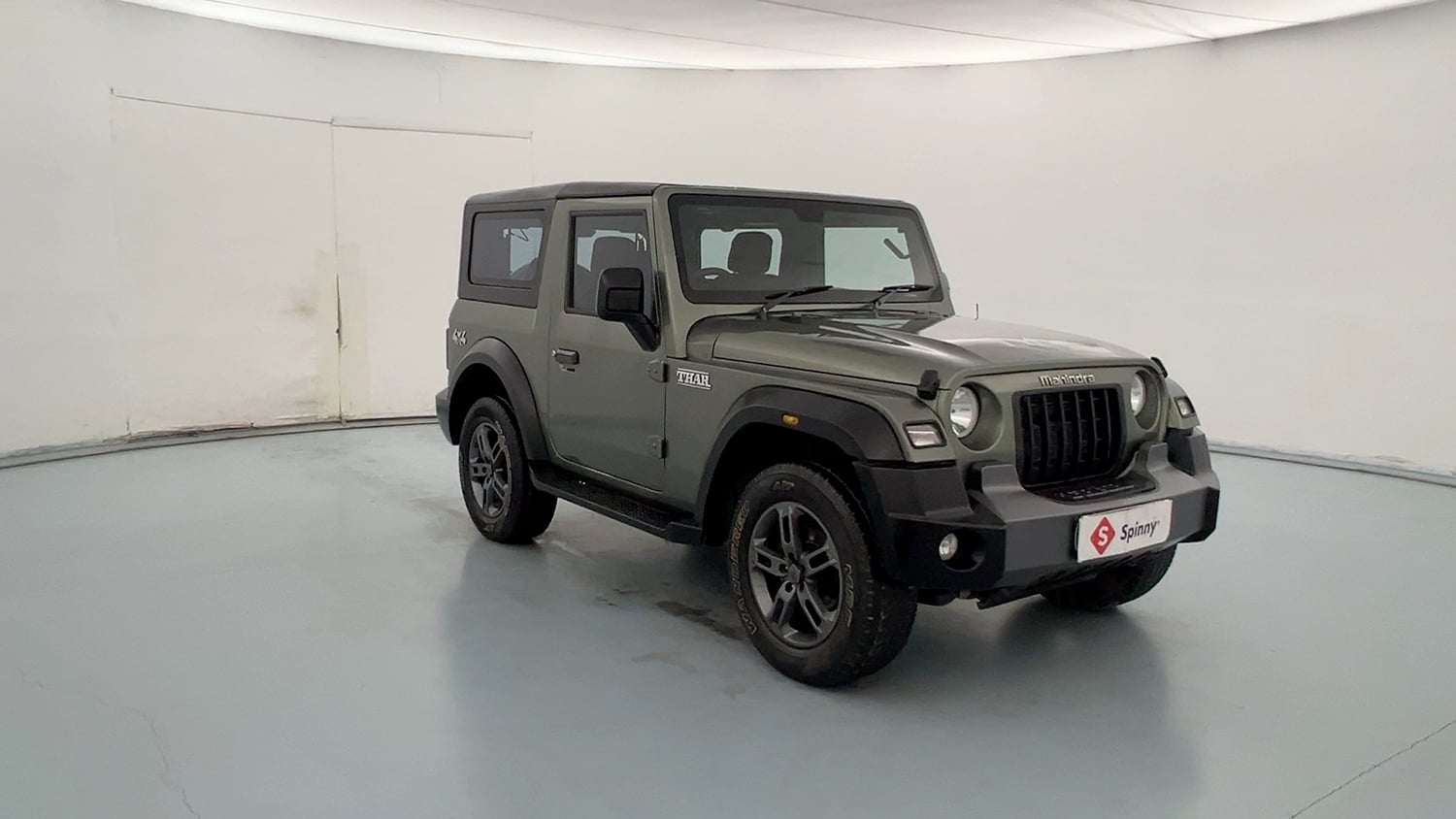 Used 2022 mahindra Thar LX Hard Top Diesel AT 4WD Diesel Automatic exterior RIGHT FRONT CORNER VIEW