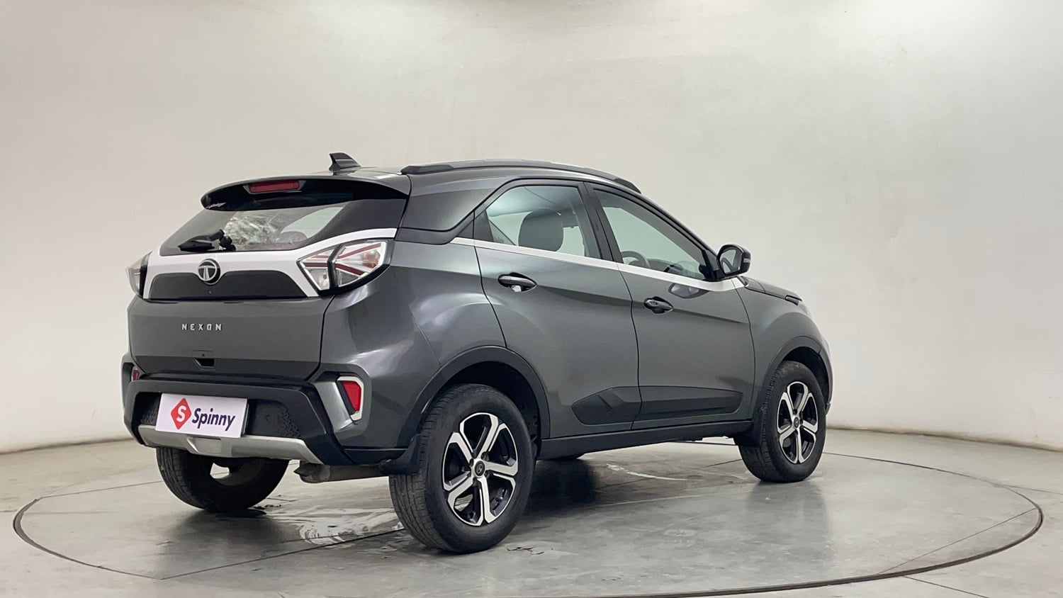 Used 2022 Tata Nexon XZA Plus (O) Petrol Automatic exterior RIGHT REAR CORNER VIEW