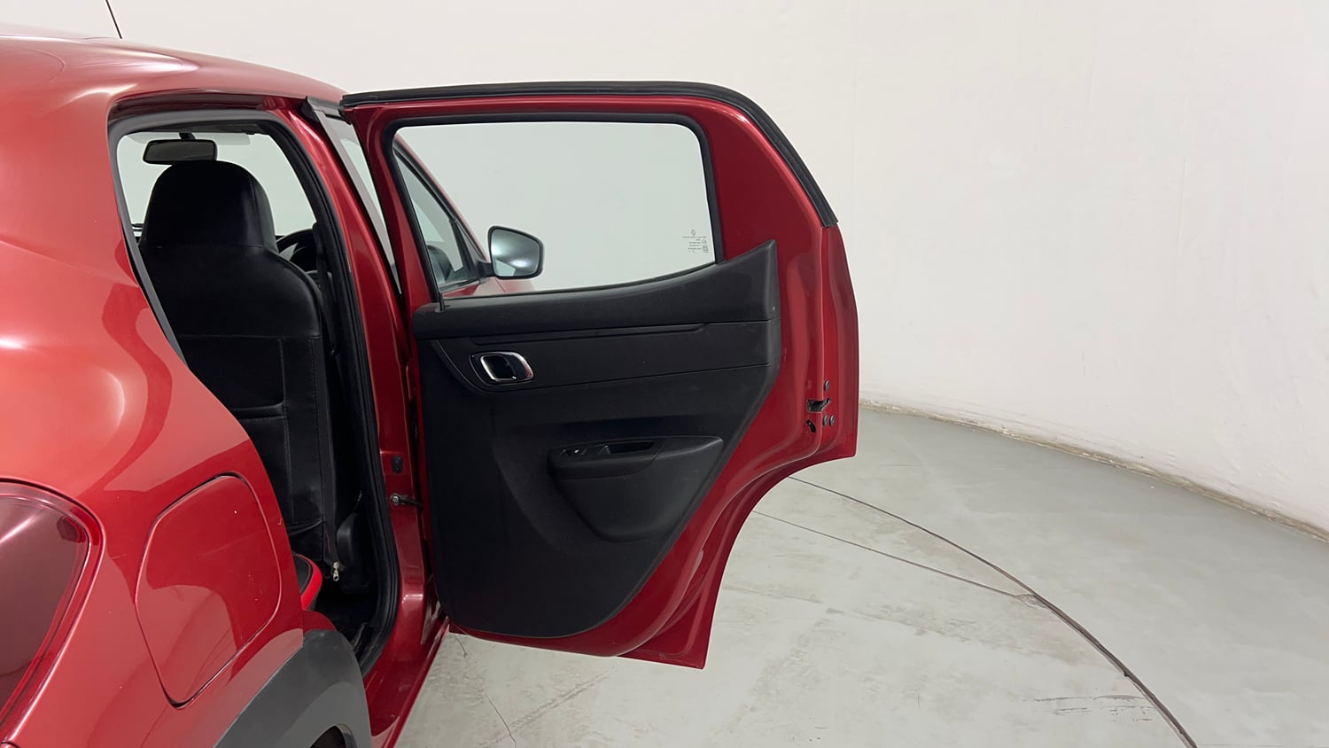 Used 2020 Renault Kwid 1.0 RXT AMT Opt Petrol Automatic interior RIGHT REAR DOOR OPEN VIEW
