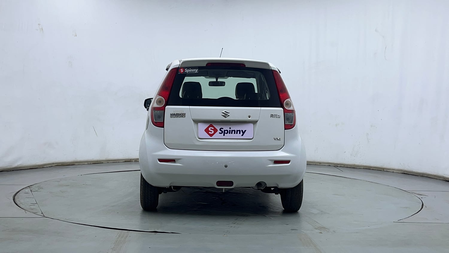 Used 2013 Maruti Suzuki Ritz Vxi BS-IV Petrol Manual exterior BACK VIEW
