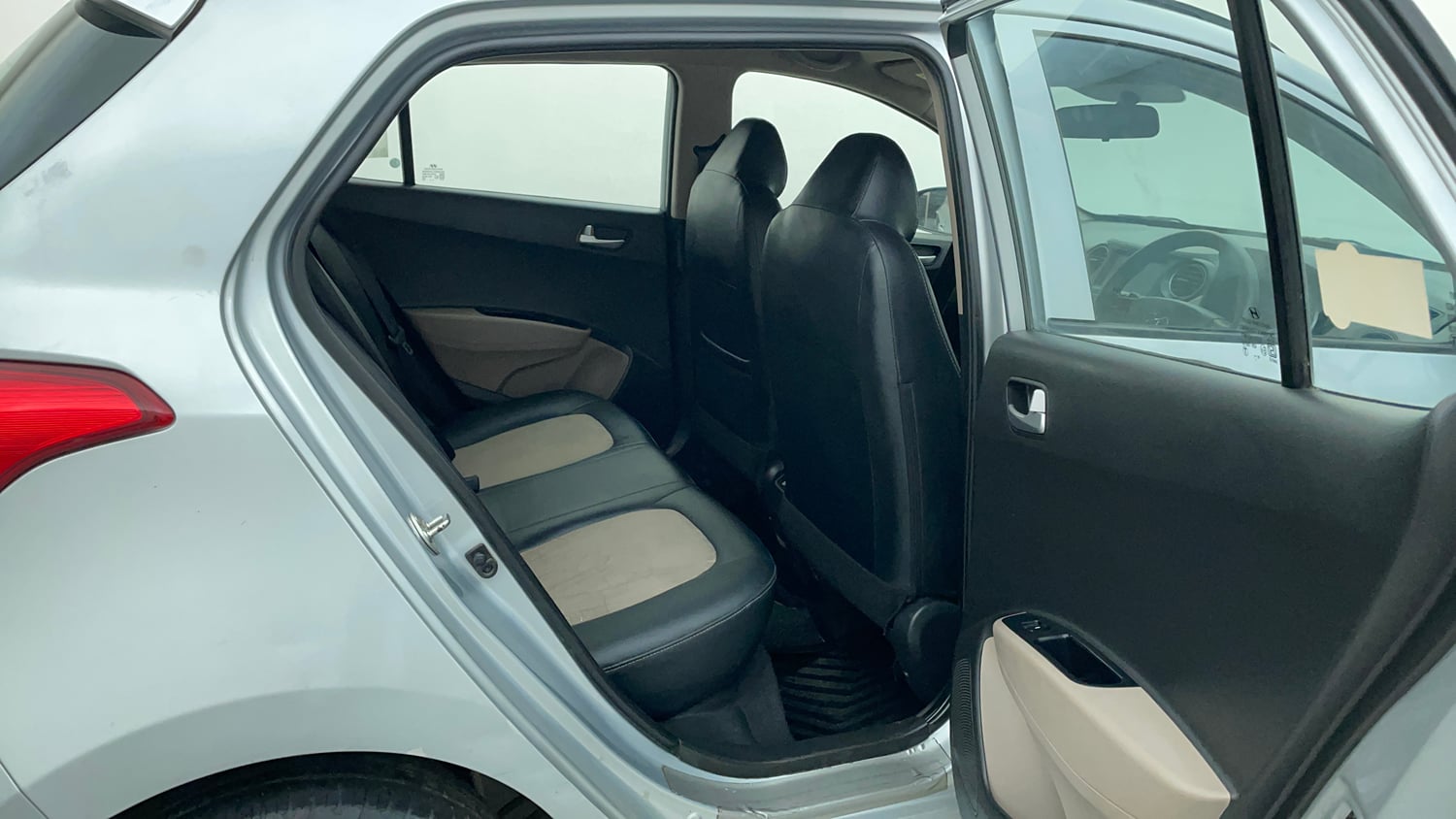 Used 2019 Hyundai Grand i10 Sportz AT 1.2 Kappa VTVT Petrol Automatic interior RIGHT SIDE REAR DOOR CABIN VIEW