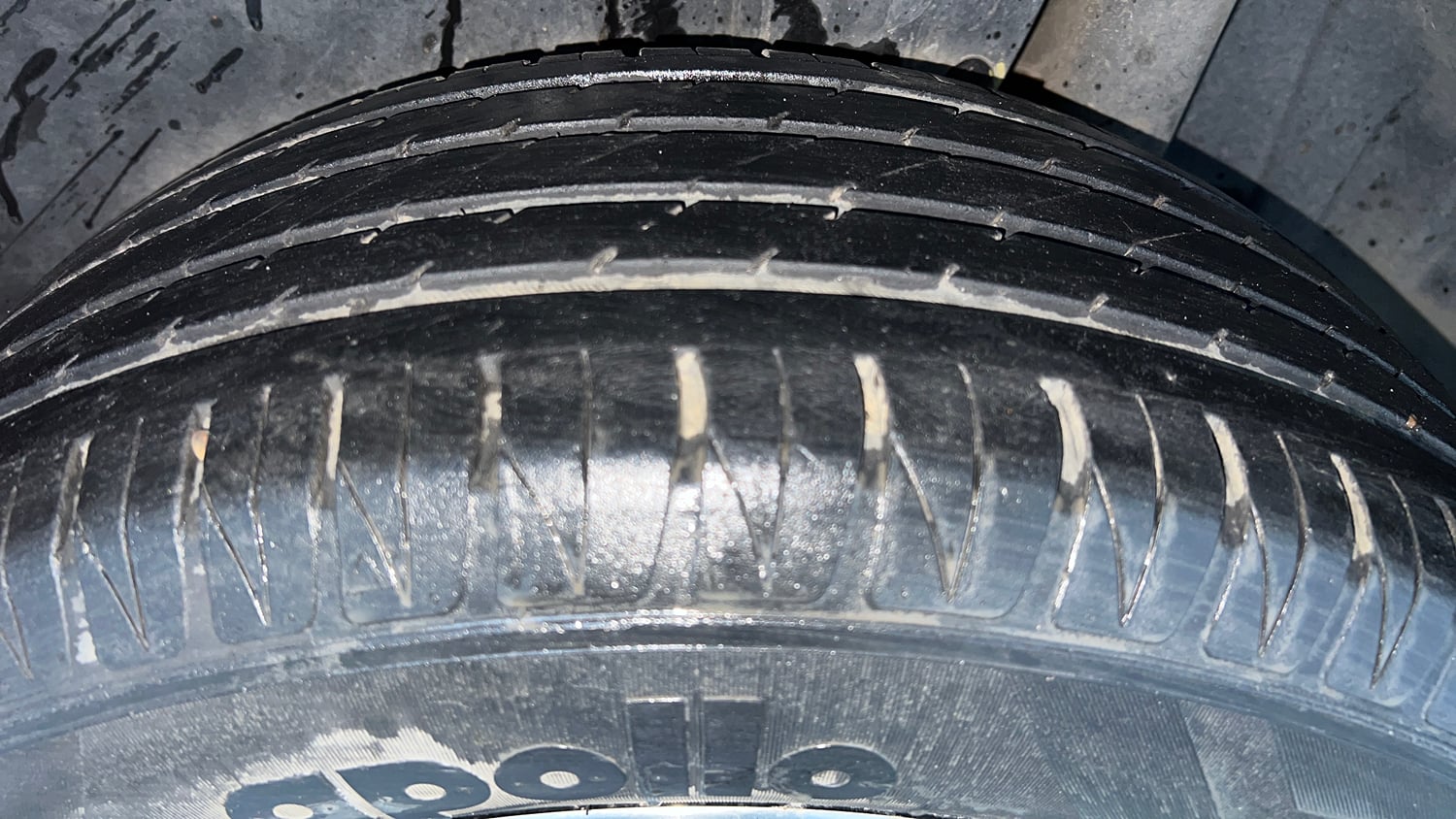 Used 2022 Toyota Urban Cruiser Premium Grade MT Petrol Manual tyres LEFT REAR TYRE TREAD VIEW