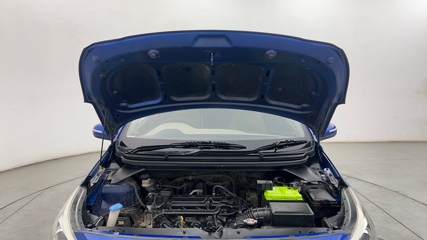 Used 2016 Hyundai Elite i20 Asta 1.2 (O) Petrol Manual engine ENGINE & BONNET OPEN FRONT VIEW