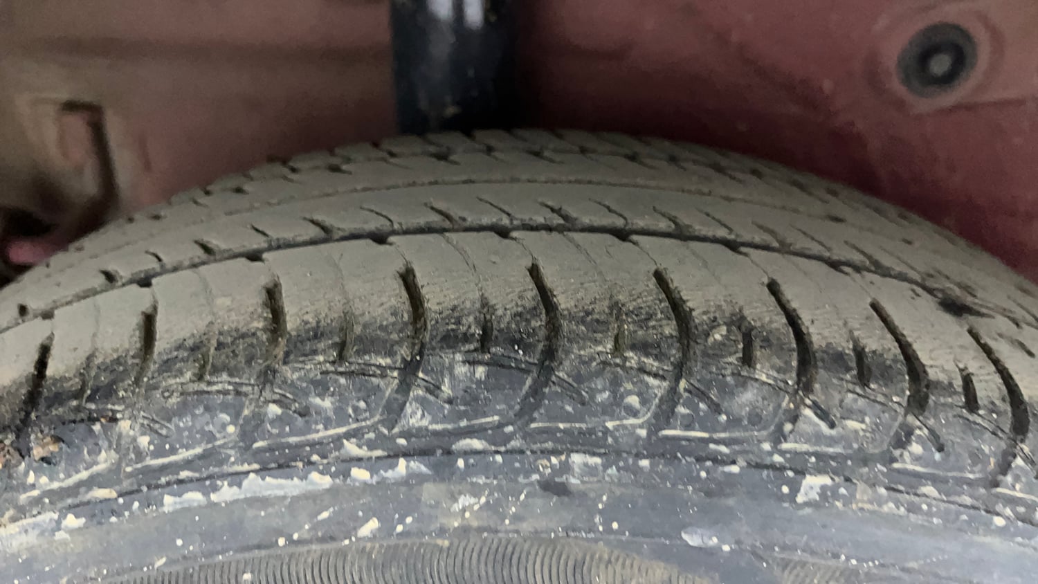 Used 2014 Maruti Suzuki Celerio VXi Petrol Manual tyres RIGHT REAR TYRE TREAD VIEW
