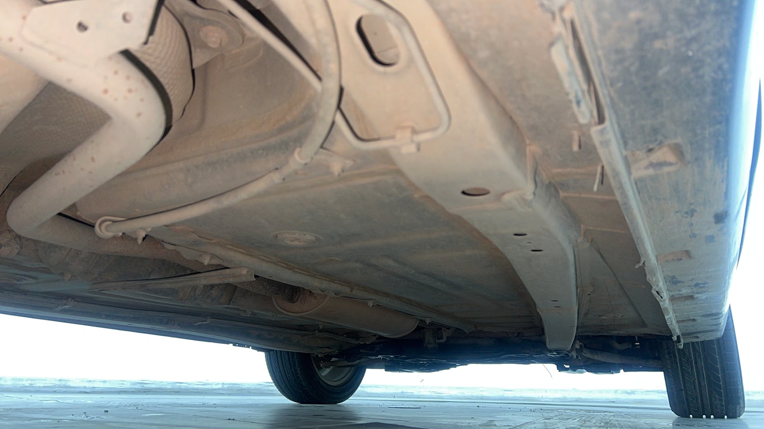 Used 2021 Maruti Suzuki Baleno Zeta Petrol Manual extra REAR RIGHT UNDERBODY VIEW