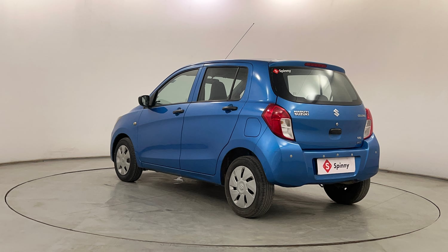 Used 2014 Maruti Suzuki Celerio VXi AMT Petrol Automatic exterior LEFT REAR CORNER VIEW