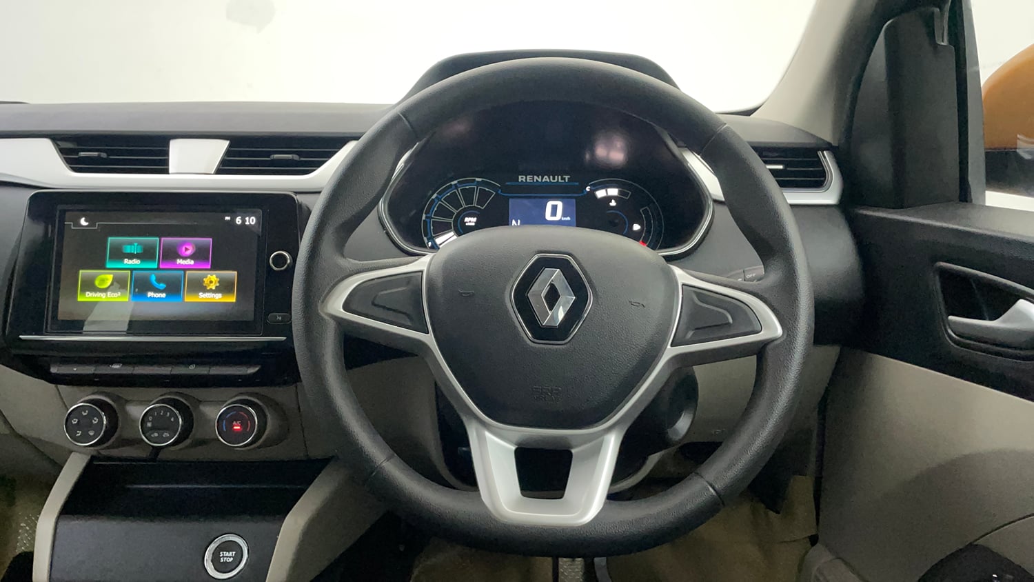 Used 2020 Renault Triber RXZ EASY-R AMT Petrol Automatic interior STEERING VIEW