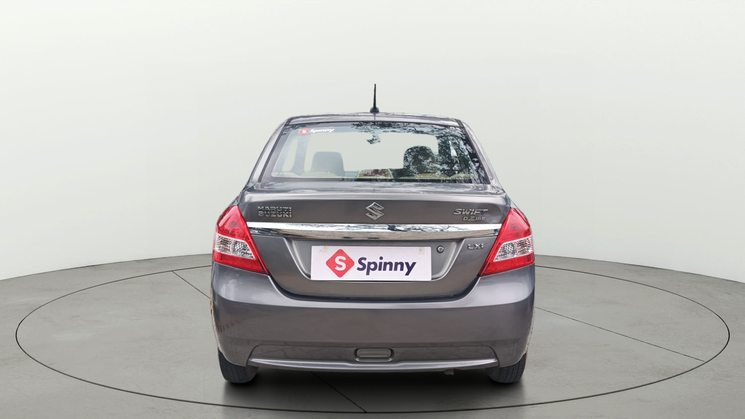Used 2013 Maruti Suzuki Swift Dzire LXI Petrol Manual exterior BACK VIEW