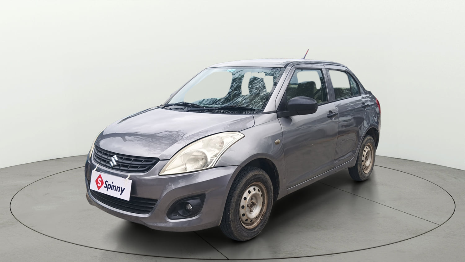 Used 2013 Maruti Suzuki Swift Dzire LXI Petrol Manual exterior LEFT FRONT CORNER VIEW