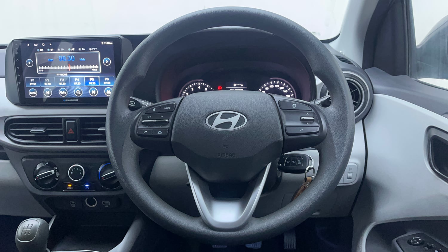 Used 2024 Hyundai Grand i10 Nios Magna 1.2 Kappa Petrol Manual interior STEERING VIEW
